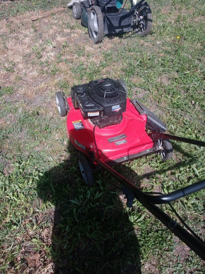 Bagless Lawn Mower