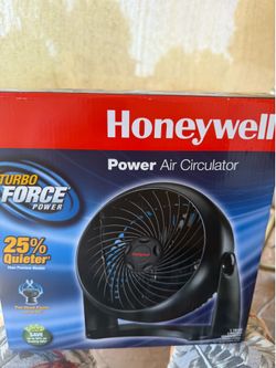 Honeywell air circulator with turbo force