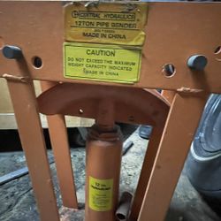 Pipe Bender And Bunch Of Tools
