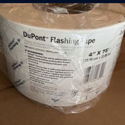 Flashing Tape And  DuPont Tyvek  Drainwrap Paper