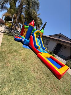 Jumper water slide