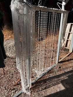 Beaded curtain strands