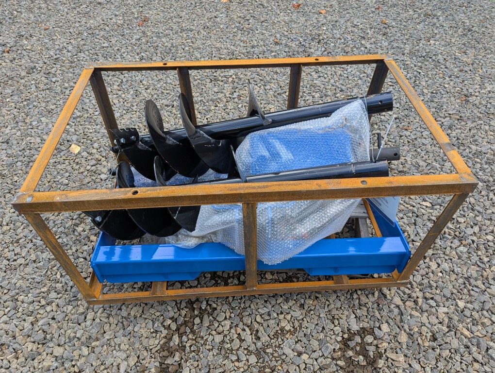Skid Steer Post Hole Digger