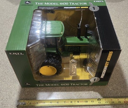 John Deere ERTL Model 4430 Diesel Farm Tractor 60th 1 Edition Precision Key