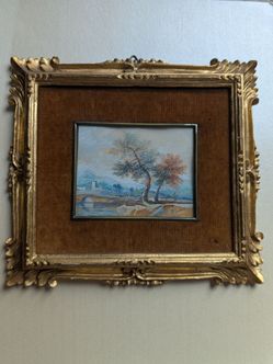 Antique  original painting picture 🎨