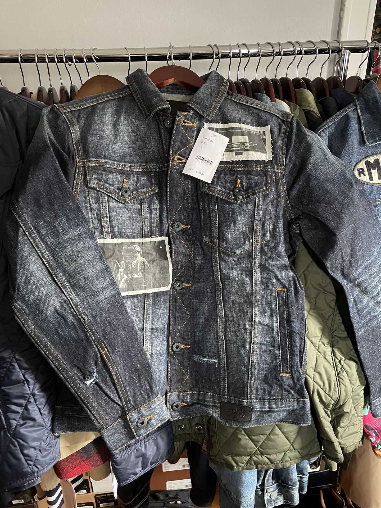 New!!! PRPS Denim Jacket Men’s (Size Small)