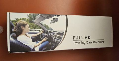 Rear View Mirror Dash Cam 1080p Touch Screen