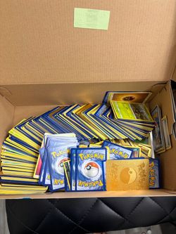 Large Lot of Pokémon Trading Cards