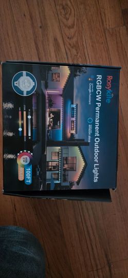 RosyKite RGBCW Permanent Outdoor Lights 100FT