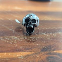 Stainless Steel Skull Ring