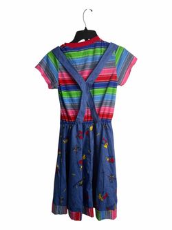 Women Chucky Costume Dress Size XL