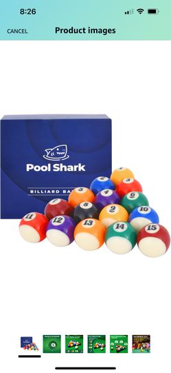 Pool Balls - New In Box 