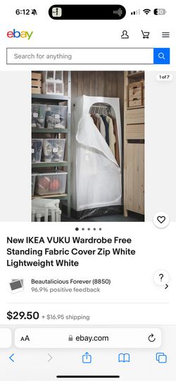 IKEA Vuku Wardrobe
