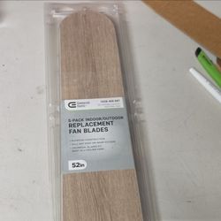 Commercial Electric 52in Replacement Fan Blades 5-Pack