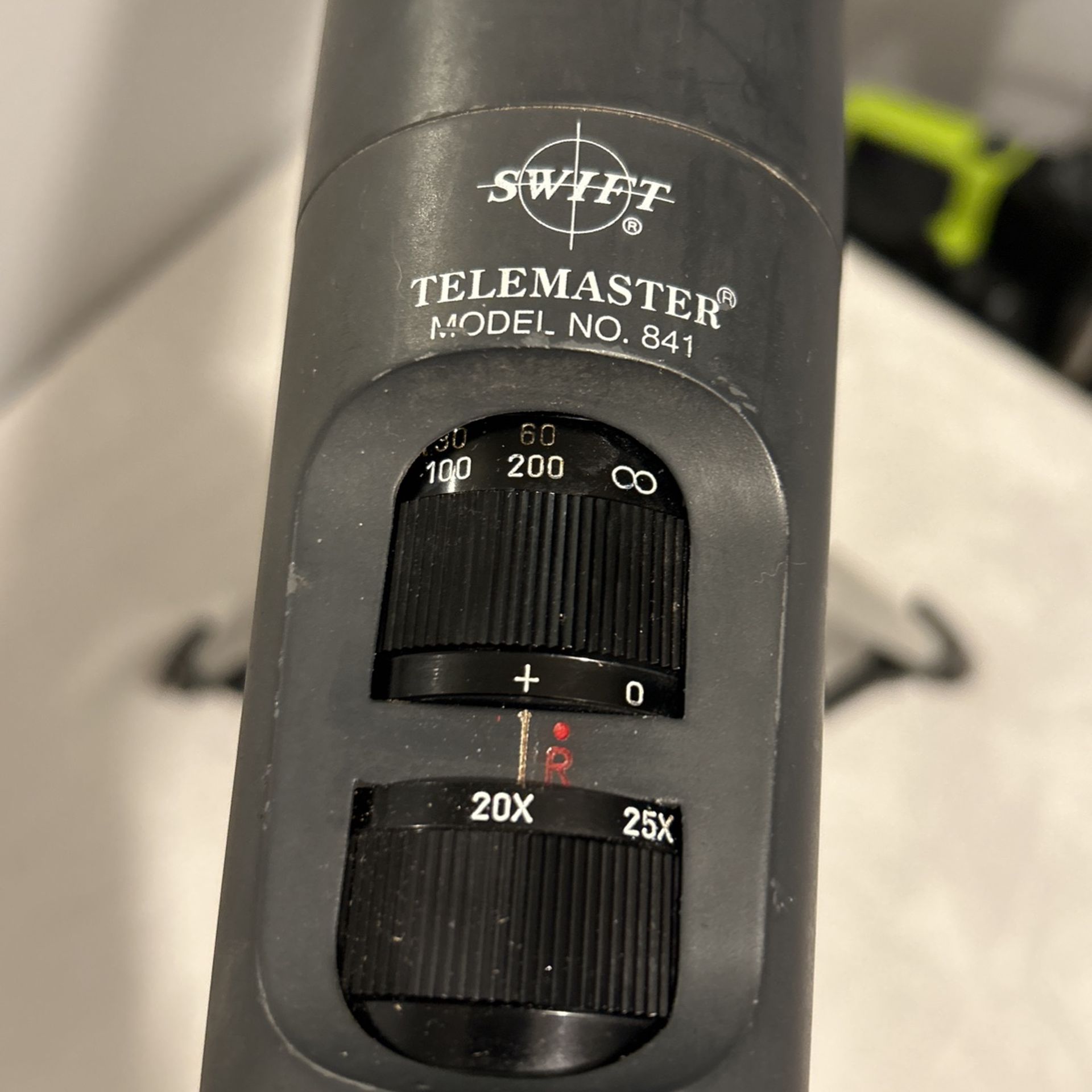 Swift Model No. 841 Telemaster’ Mill 15 -60X60 SPOTTER Scope/ Telescope