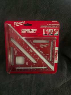 Milwaukee 7" Rafter Square with Bonus Trim Square
