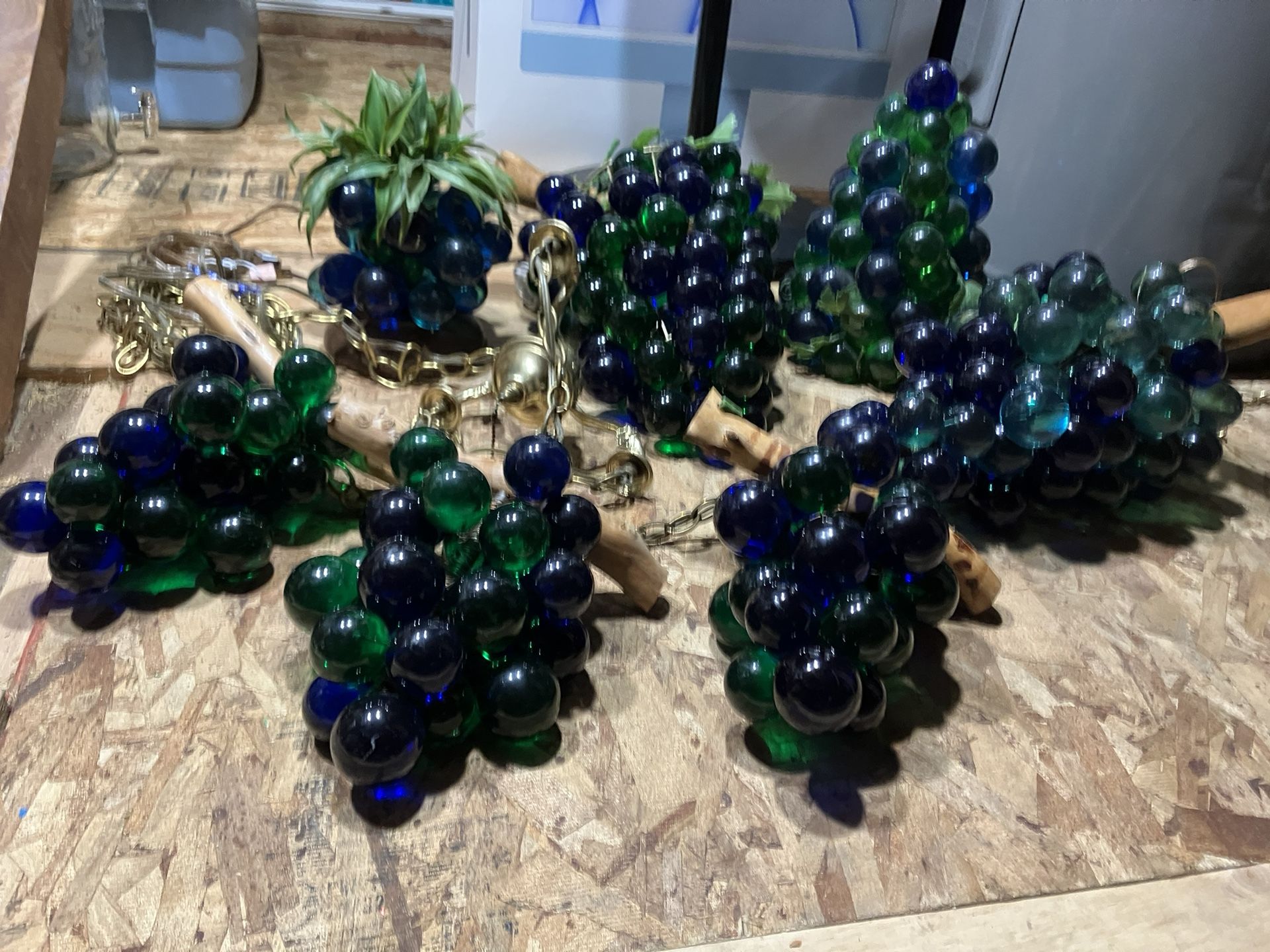 Vintage Grape Light Collection from Late 60’s