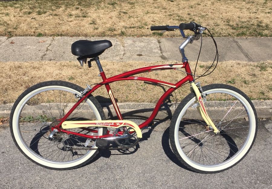 Raleigh Retroglide 6 speed cruiser bicycle