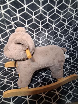 Pottery barn baby rocking bear