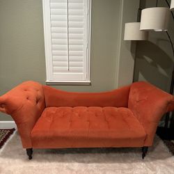 Dendy Tufted  Two Arm Chaise 