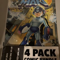 Megaman 5 Pack Comic Bundle 