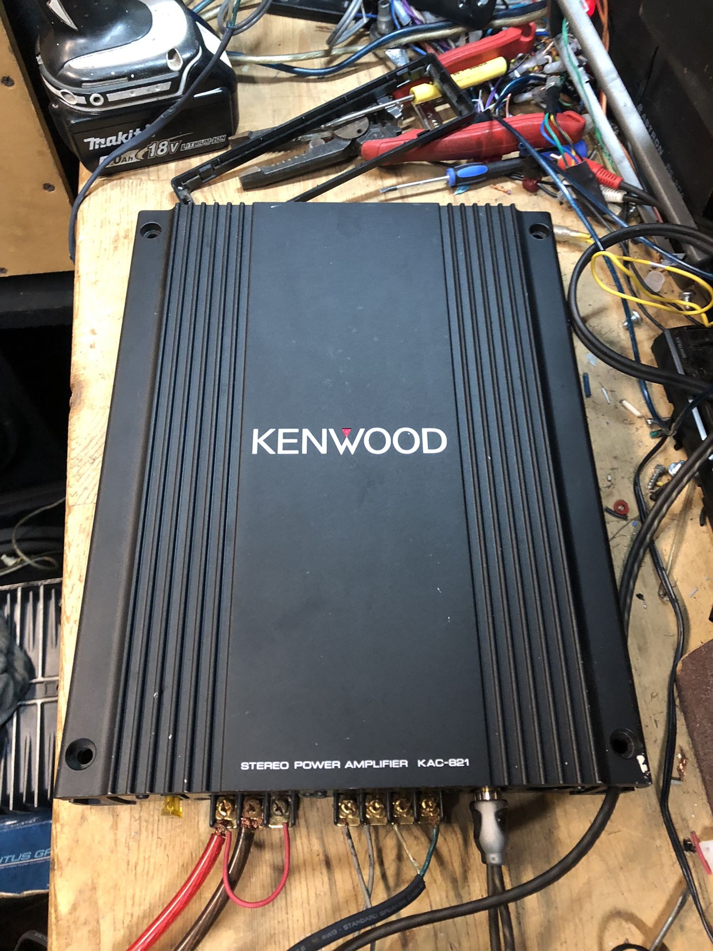 Old School Classic Kenwood Two Channel Amplifier