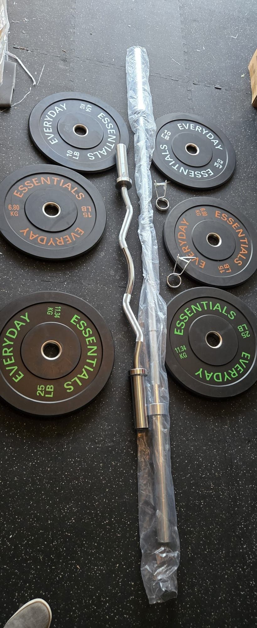 Olympic Bar And Weights