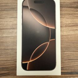 iPhone 16 Pro New - Sealed In Original Box (TMobile)