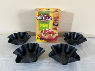 Perfect TORTILLA  TORTILLA PAN SET 4 Pc  🌸