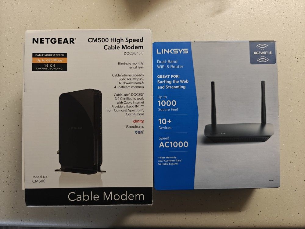 WiFi Modem & Router