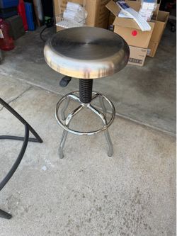 Work bench bar stool