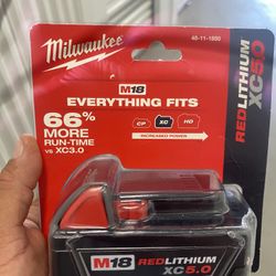 Milwaukee XC5.0 Battery Brand New 🆕