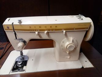 Vintage Singer Fashion Mate sewing machine desk