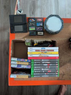 Mixed Video Game Lot – Nintendo DS, Wii, Xbox One, GBA