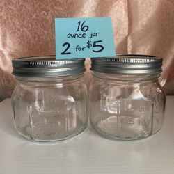 16oz Mason Jar