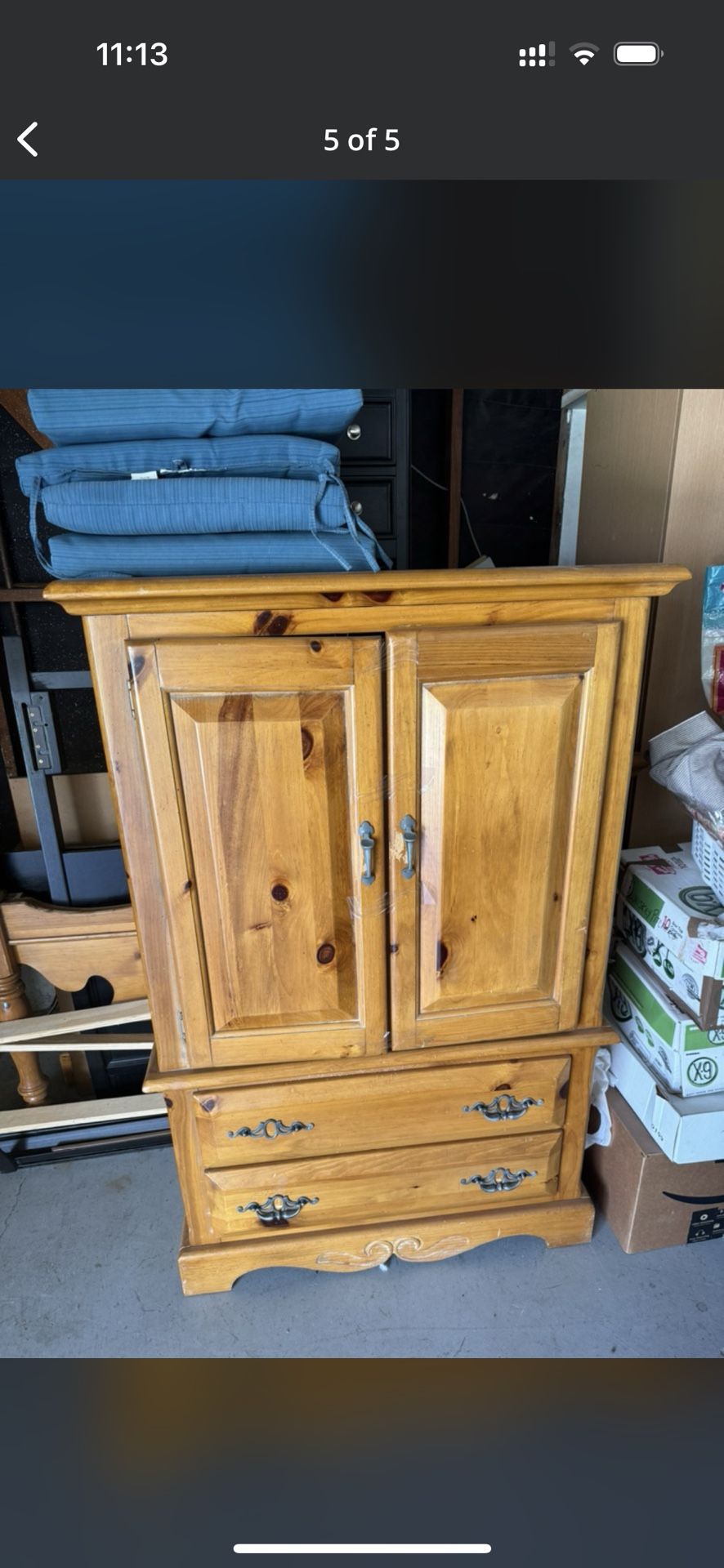 Matching Oak Bedroom Set