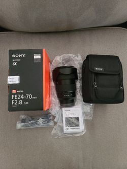 Sony 24-70mm GM lens