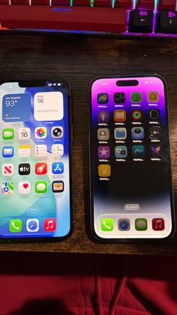 Apple iPhone 13 Pro and Apple iPhone 14 Pro