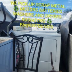 FREE SCRAP METAL WASHERS AND DRYERS ♻️