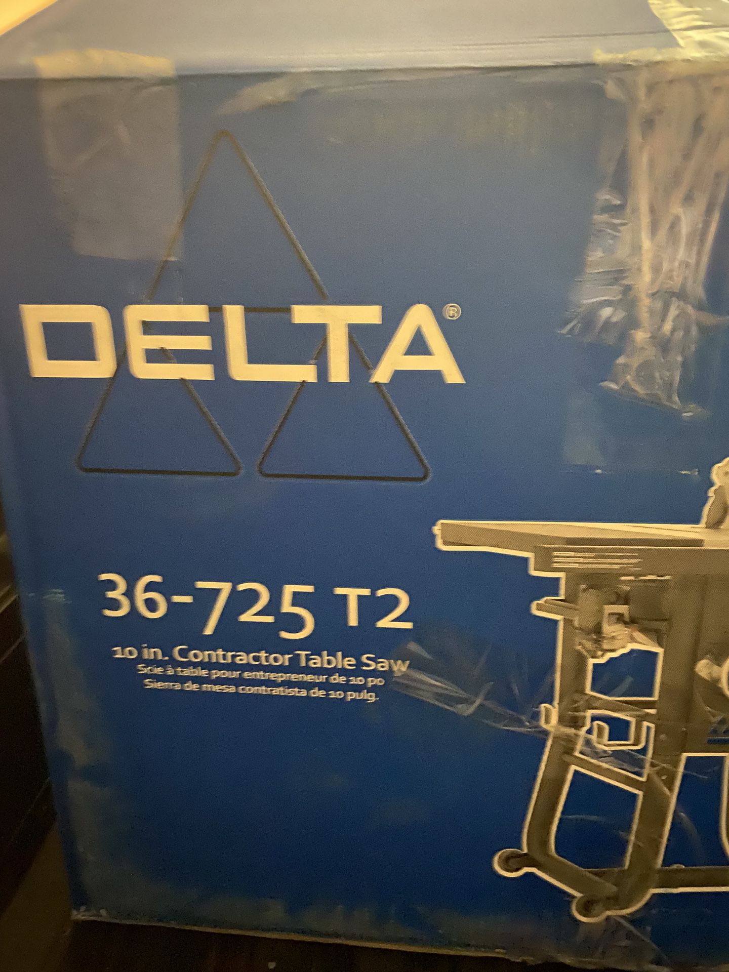 Delta Contractor Table Saw. Brand New