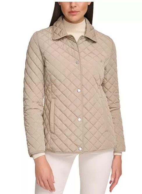 Calvin Klein Quilted Water-Resistant Short Jacket XL