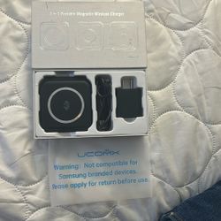 3 In 1 Portable Magnetic Wireless Charging Pad 