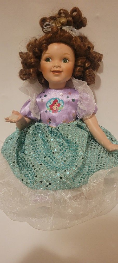 Ariel the Little Ashton-Drake Disney Princess doll, Porcelain