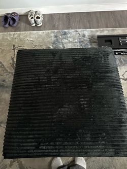 Black Ottoman