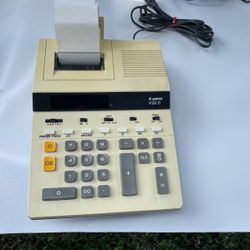 Canon, calculator, P2 5–0