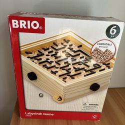 BRIO 34000 Wooden Labyrinth Game | A Classic Favorite Wood Ball Maze Brain Teaser
