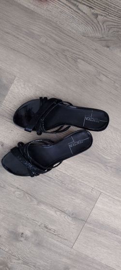 Reaction Black sandals size 10