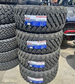 33x12.50R20LT Atlander M/T Set Of 4 New Tires