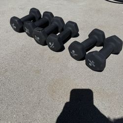 5lbs Weights 3 Pairs! 