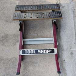 2 Tool Shop Folding Sawhorse 